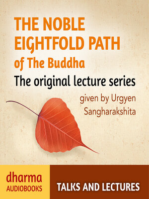 cover image of The Noble Eightfold Path of the Buddha